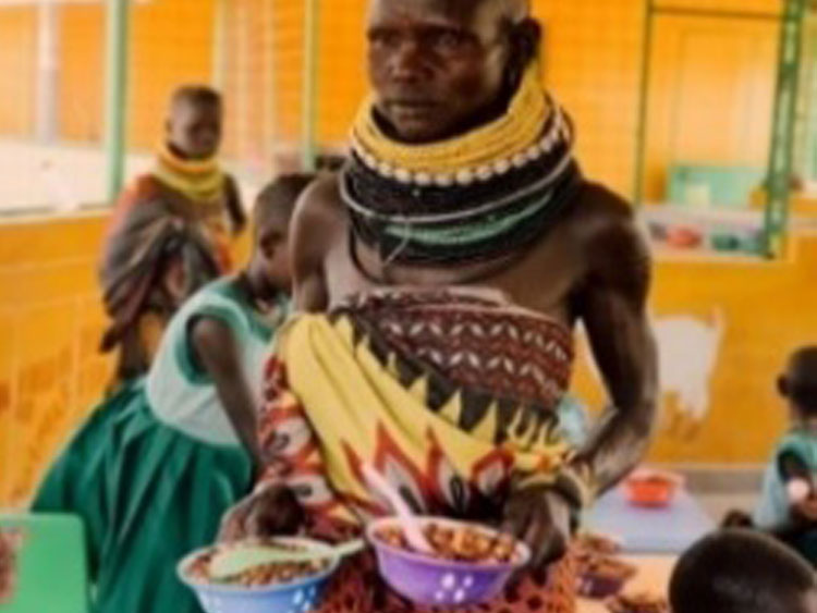 RODE Acción comunitaria contra la desnutrición infantil causada por la sequía, Kokuselei, Turkana, Kenia